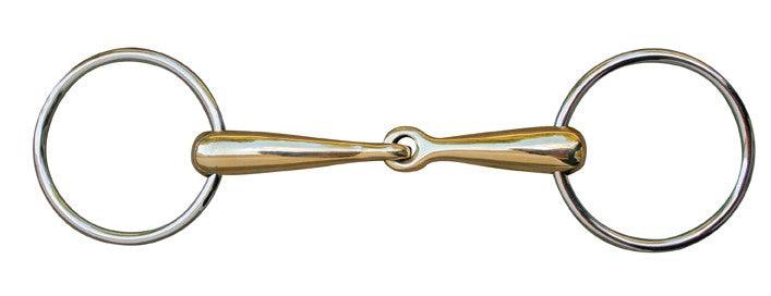 HKM Mors 2 Anneaux Brise - Argentan 18mm - SHOP HORSE